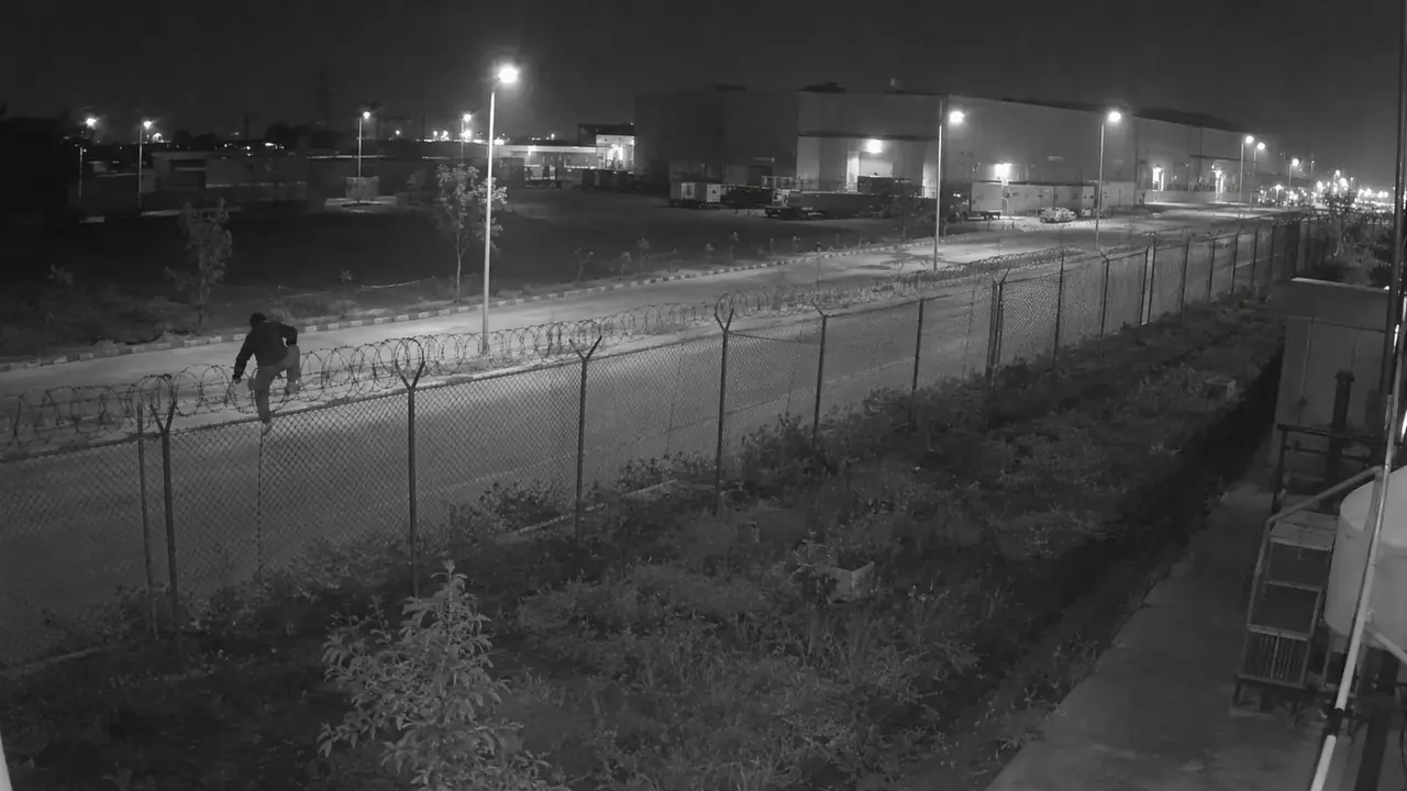 Perimeter & intrusion camera view